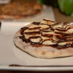 Pizza choco-bananes